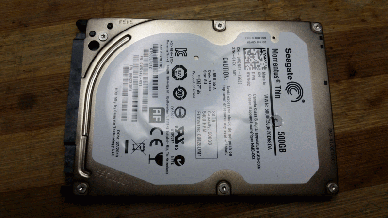 new hdd